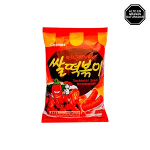 Tokpoki Snack - Snack de Arroz con salsa Tokpokki Picante y Dulce
