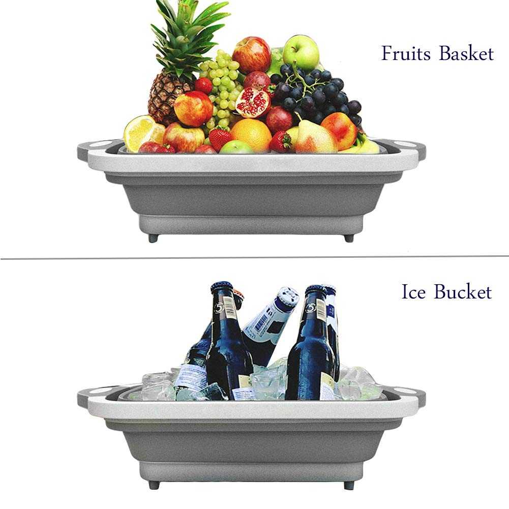 Tabla de Corte Expandible Multiusos 3 en 1 - Origami Home - Imagen 6