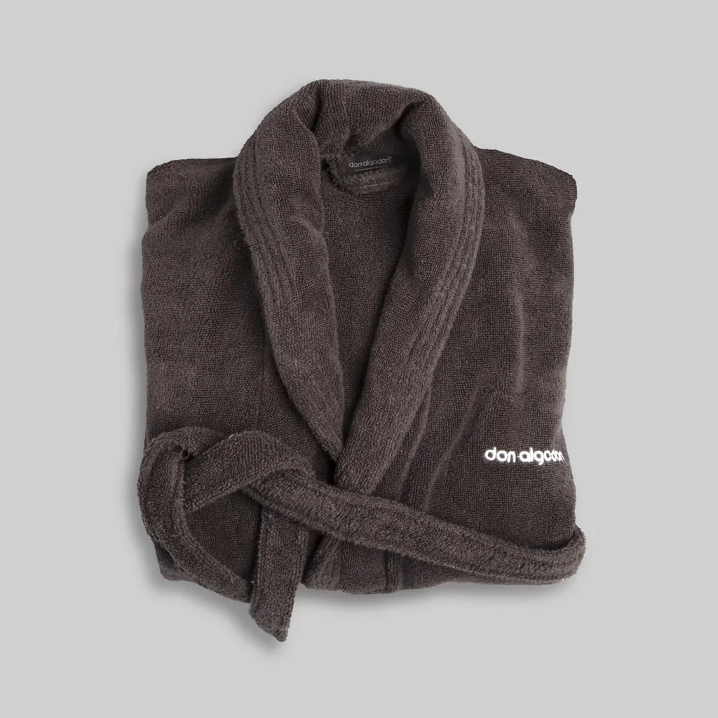 ALBORNOZ ZERO TWIST GRIS DON ALGODÓN - Imagen 2