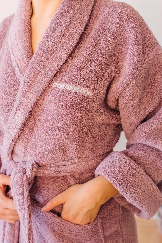 ALBORNOZ ZERO TWIST MALVA DON ALGODÓN - Imagen 5