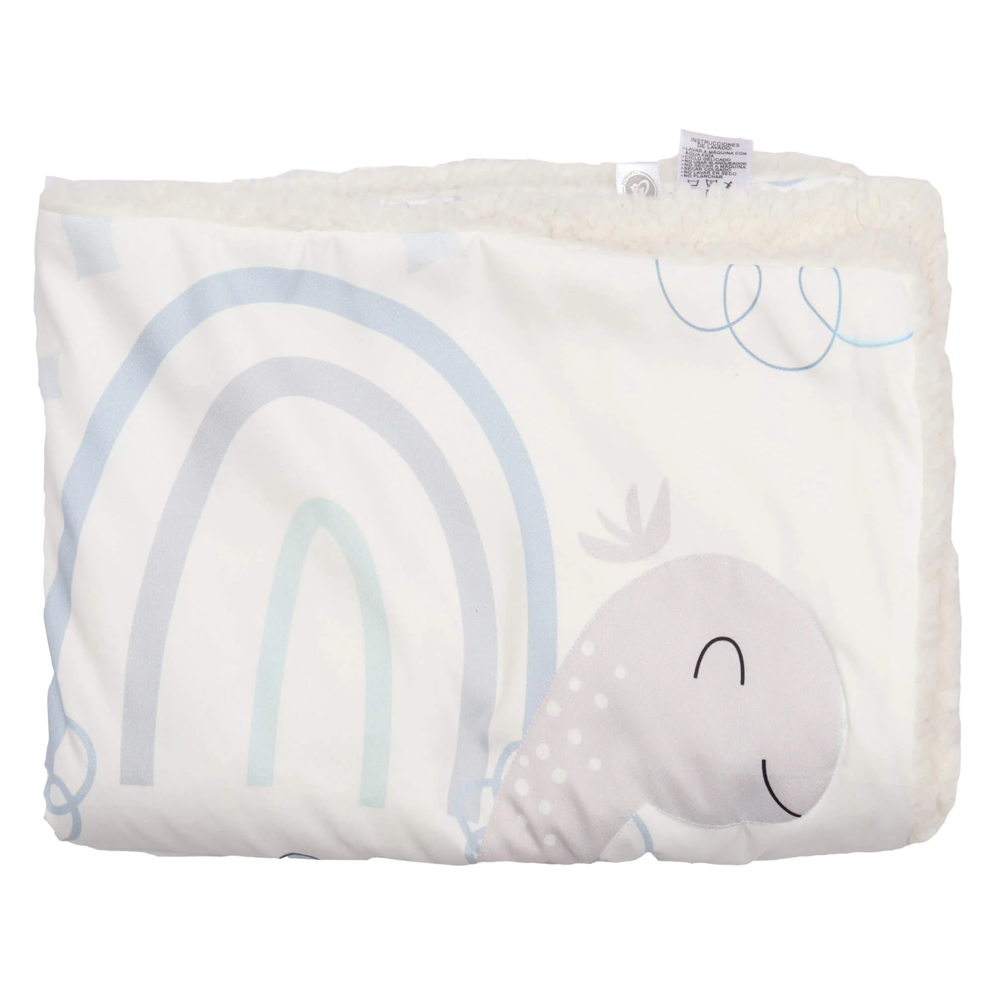 Edredon Borrega Cary Abstract Dinos Cuna Viajera 70x100 cm - Imagen 4