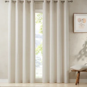 CORTINA RUSTICA LINO CD-5340 CRUDO CAMALTEX