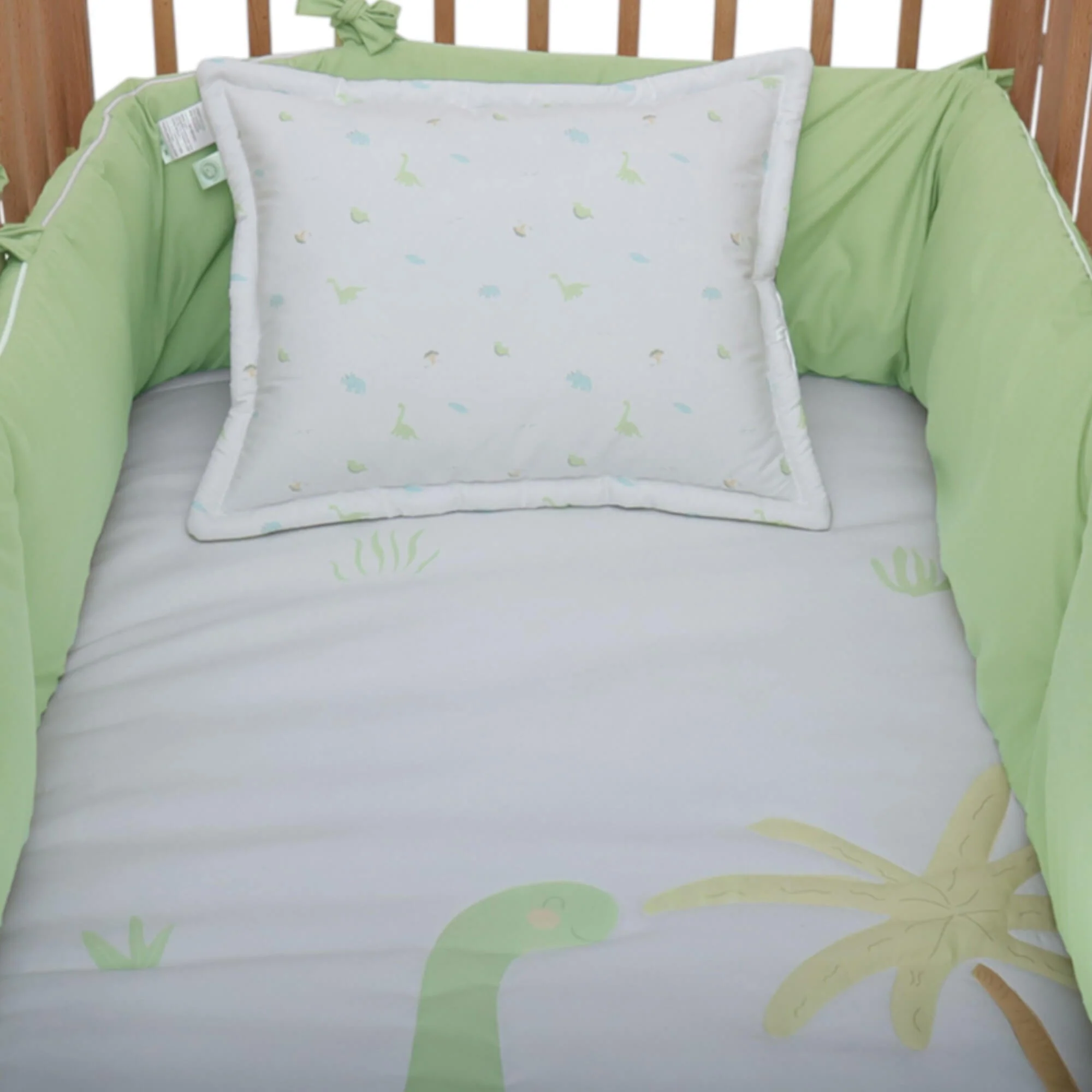 Juego de Cuna Cary Dino brach 4 piezas Verde - Imagen 3