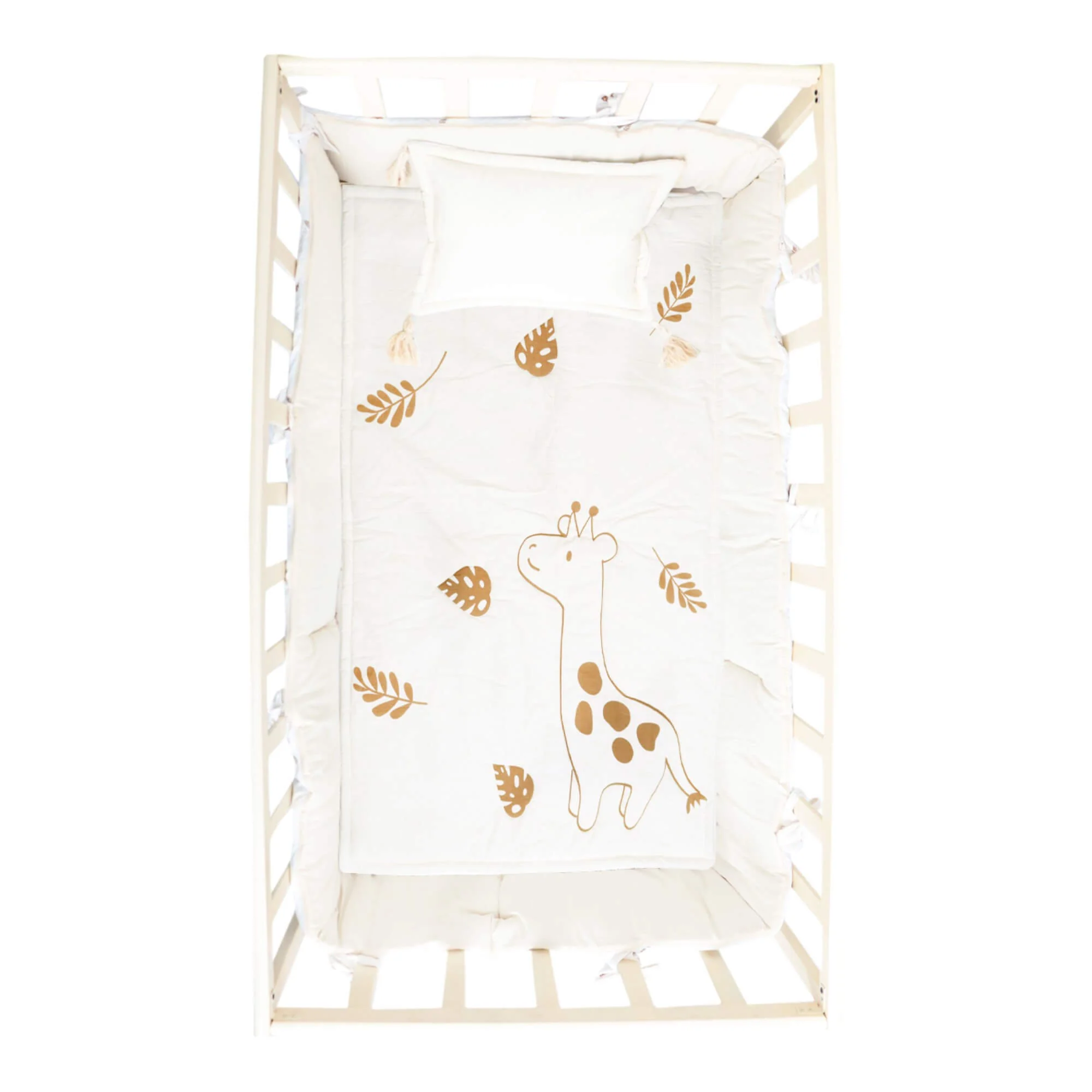 Juego de cuna Cary Jirafa 100% Algodón - Imagen 2