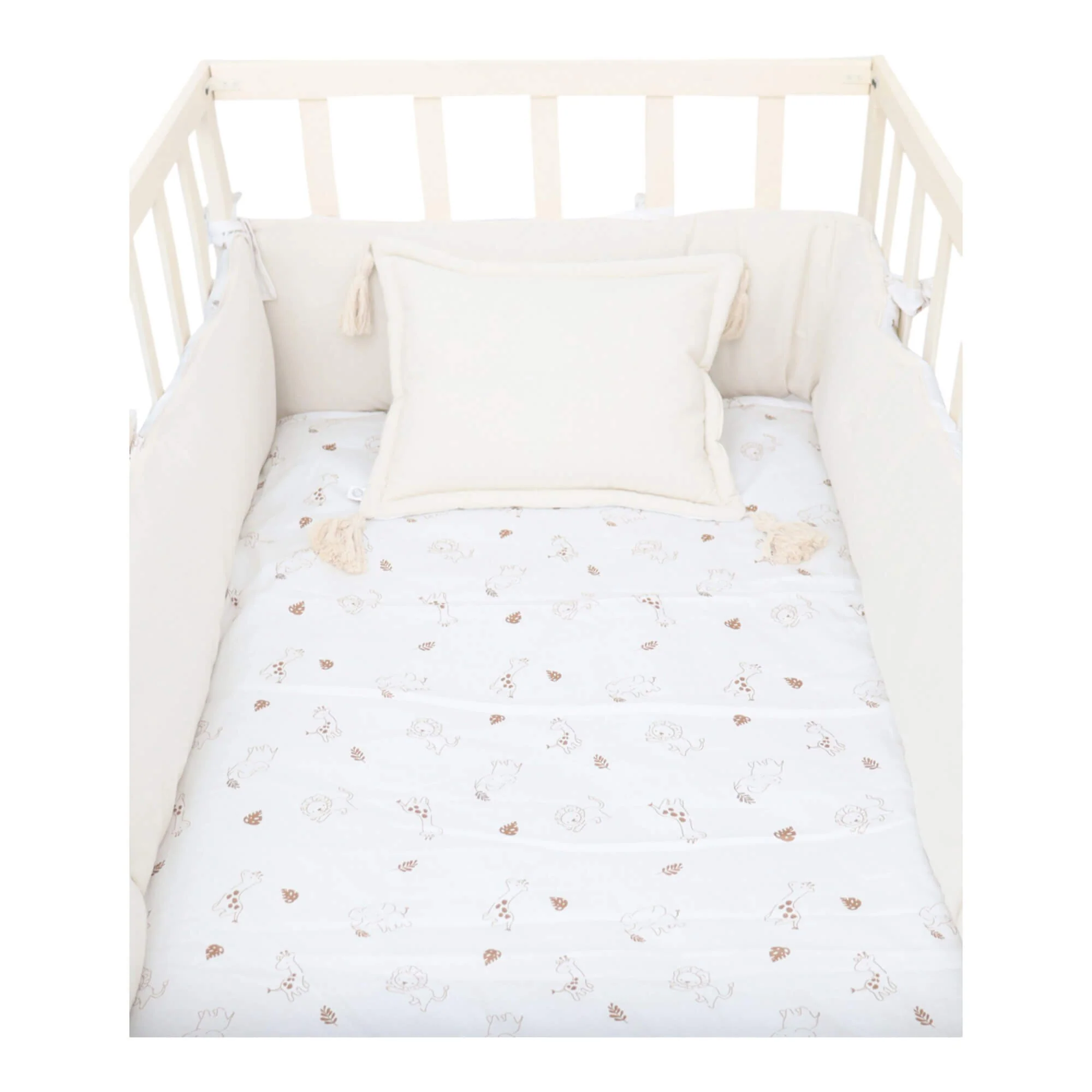 Juego de cuna Cary Jirafa 100% Algodón - Imagen 4