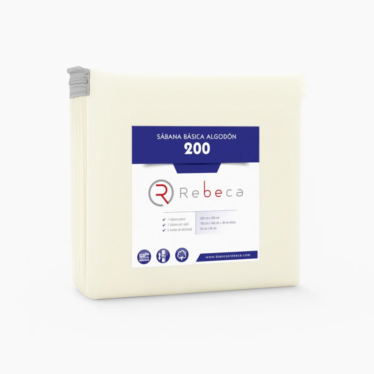 Juego de Sábanas Básica Algodón Percal 200 -Tamaño y color a elegir - Imagen 8