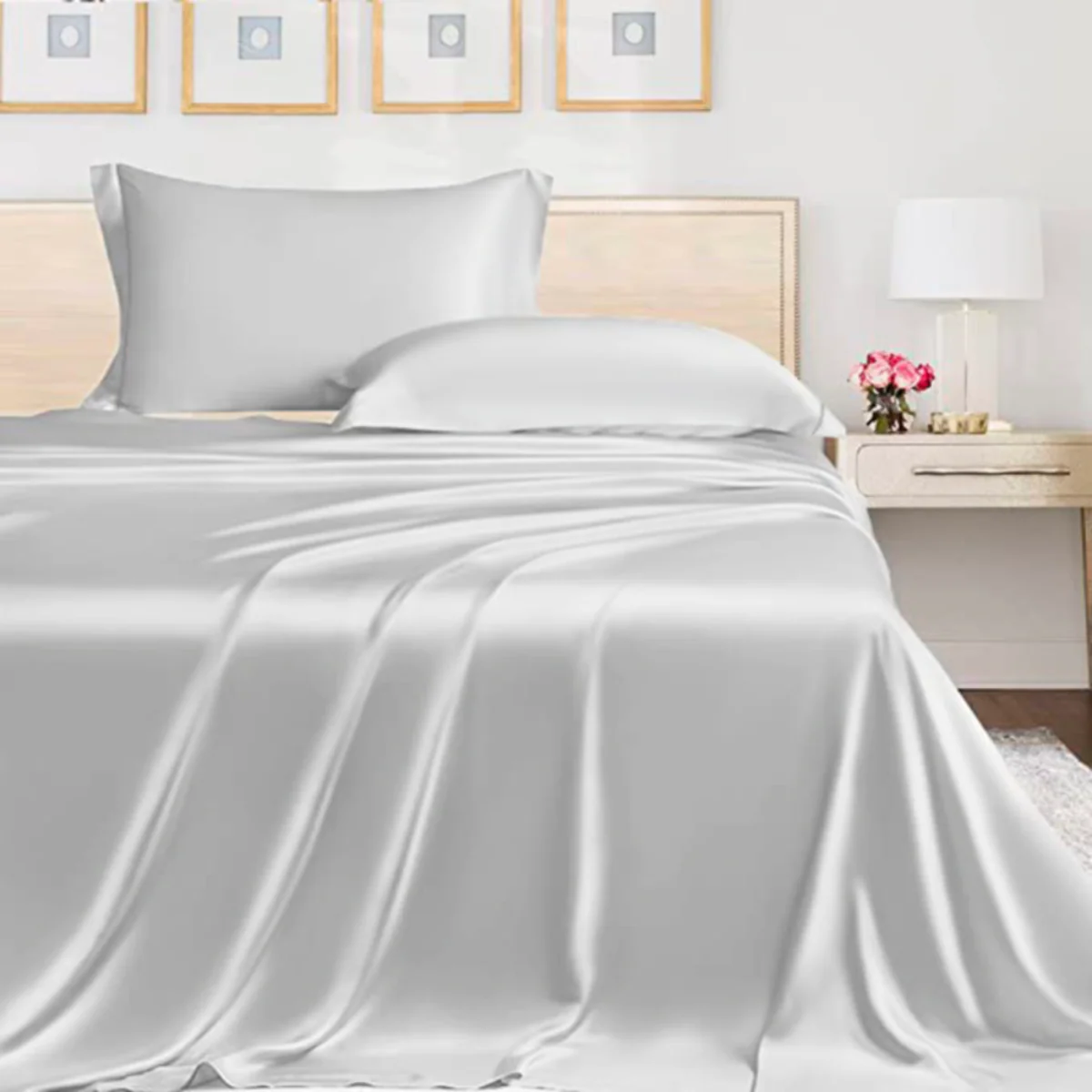 Juego de Sábanas Tencel - Fibra de Eucalipto Ultra-fresco y Ultra-suave - Tamaño y Color a Elegir - Imagen 3