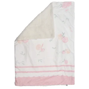 Edredon Borrega Rose Cuna Viajera 70x100 cm