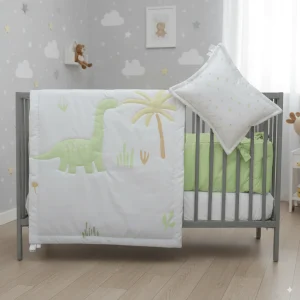 Juego de Cuna Cary Dino brach 4 piezas Verde