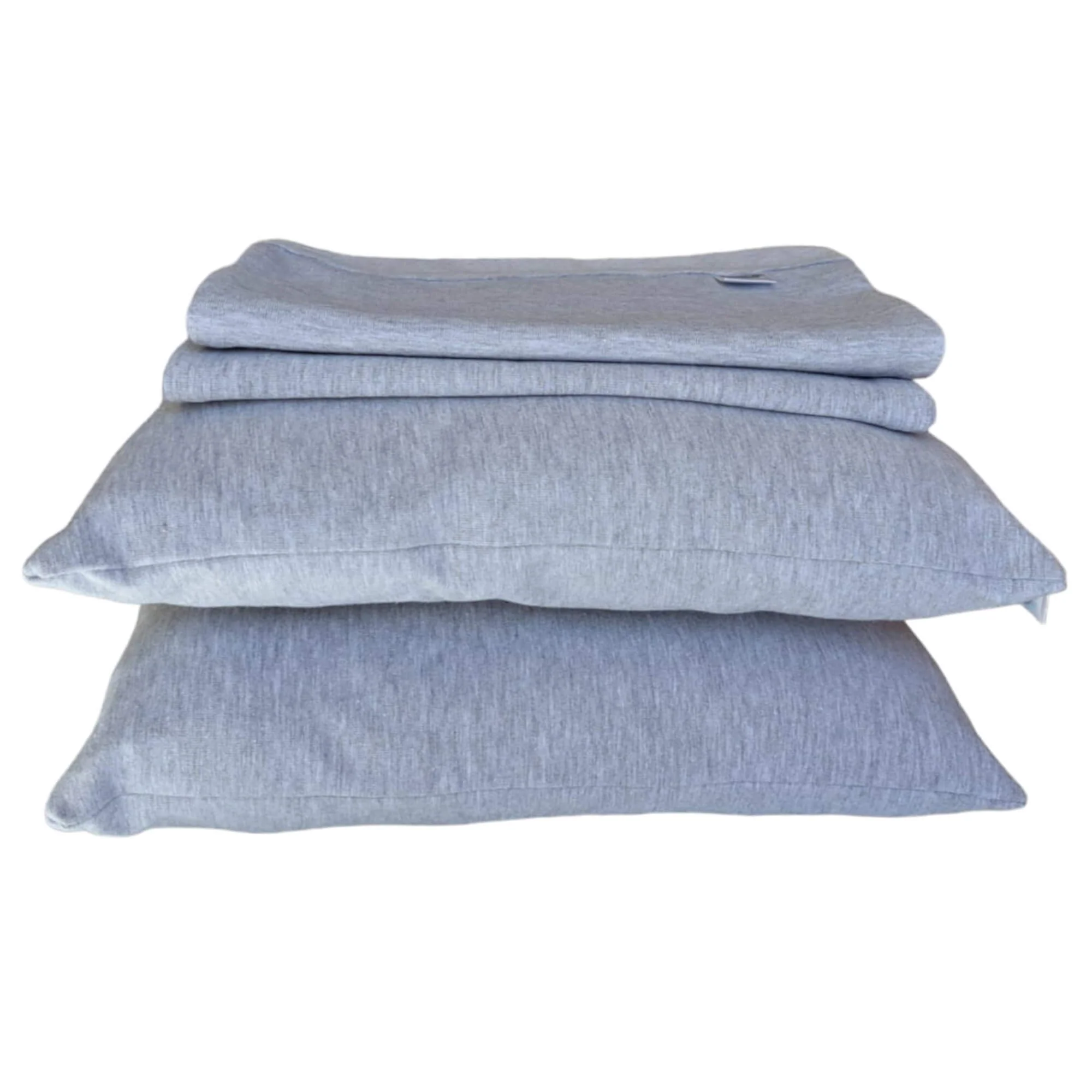 Pack de Almohadas Jersey Gris Jaspe - Cary bebé - Imagen 4