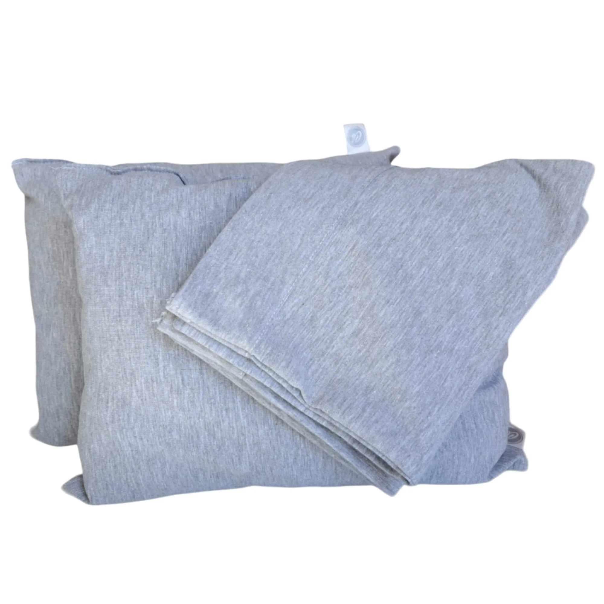 Pack de Almohadas Jersey Gris Jaspe - Cary bebé - Imagen 3